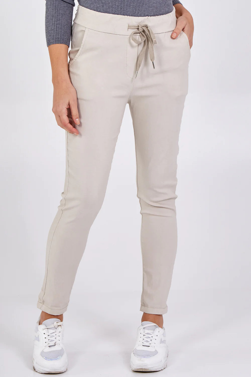 MAGIC SUPER STRETCH TROUSERS - STONE