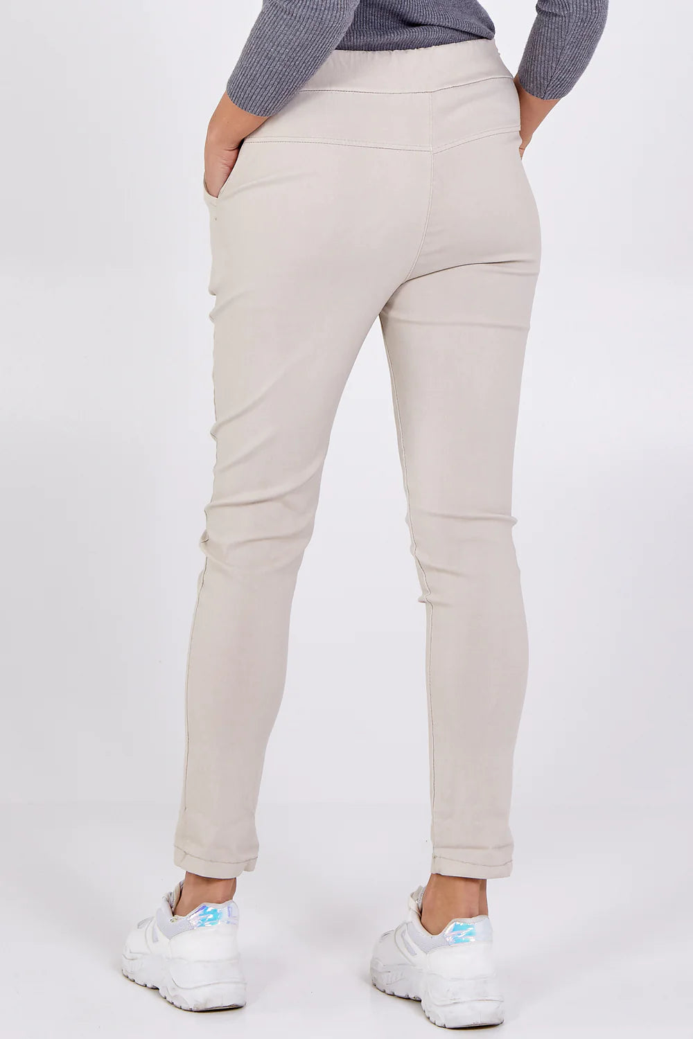MAGIC SUPER STRETCH TROUSERS - STONE