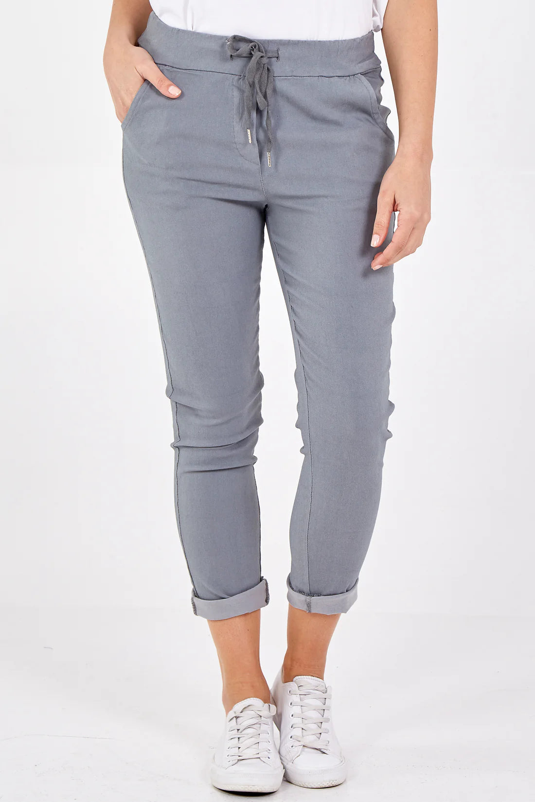 MAGIC SUPER STRETCH TROUSERS - GREY